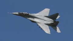 Aircraft military MIG-29 Fulcrum