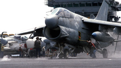 Aircraft military Navy A-7