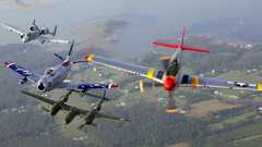 Aircraft military p-38 F-86