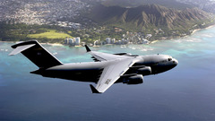 Aircraft military planes c-17