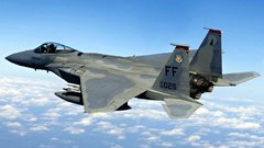 Aircraft military planes f-15