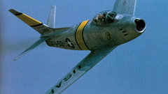 Aircraft military planes F-86