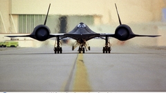 Aircraft military SR-71 Blackbird