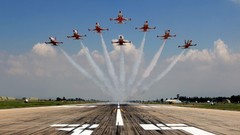 Aircraft military Turkey turkish contrails Turkish Armed Forces