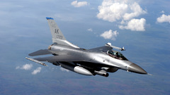 Aircraft military vehicles f-16
