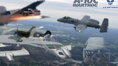Aircraft military warthog a10