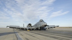 Aircraft military warthog planes