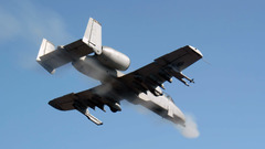 Aircraft military warthog Thunderbolt