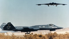 Aircraft military YF-23 B-2