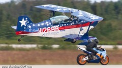 Aircraft Motorcycles flying Stunt