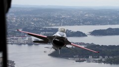 Aircraft Norway military f-16 fighting falcon Norwegian Army 