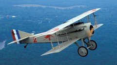 Aircraft old biplane replica SPAD