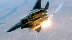 Aircraft planes flares f-15