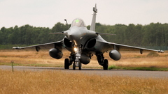 Aircraft rafale dassault jet