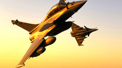 Aircraft rafale dassault jet