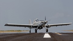 Aircraft runway military propeller aviation air force warfare 