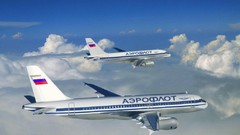 Aircraft Russia aeroflot airliners