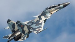 Aircraft Russia air force fighter jets Su-30MKI Su-35 Flanker-E