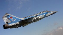 Aircraft Russian Air Force MIG-31 Foxhound Mikoyan-Gurevich