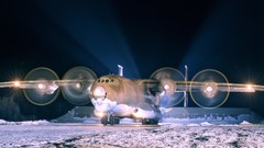 Aircraft Russians cargo aircrafts airforce An-12 Cub