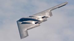 Aircraft stealth bomber B-2