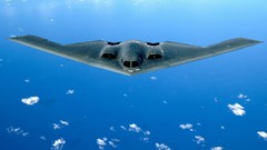 Aircraft stealth bomber B-2