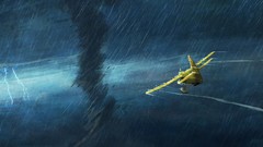 Aircraft storm The Adventures Of Tintin