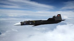 Aircraft Sukhoi Russians