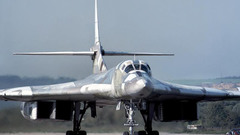 Aircraft tu-160 Tupolev Russians