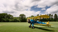 Aircraft vehicles biplane