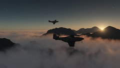 Aircraft vehicles skies P-51