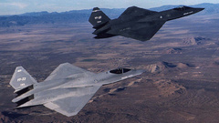 Aircraft vehicles YF-23