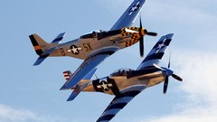 Aircraft Warbird fighters P-51