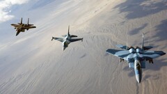 airplane General Dynamics F-16 Fighting Falcon f-15 eagle