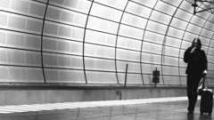 Airports monochrome travel