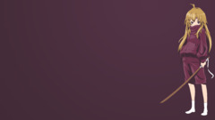 aisaka taiga toradora anime girls Anime Simple Background blonde