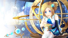 Aizawa Inori internet explorer anime girls Anime blue eyes blue