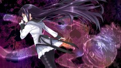Akemi homura purple eyes