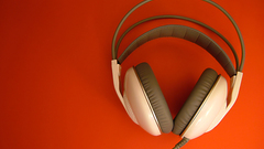 Akg headphones orange