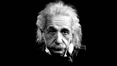 Albert Einstein Simple Background