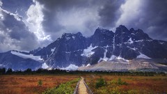 Alberta national park jasper national park valleys