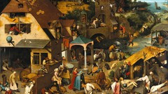 Album covers Pieter Bruegel proverb Fleet Foxes