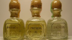 Alcohol bottles liquor tequila Patron