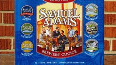 Alcohol boxes beers Sam Adams