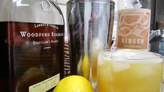Alcohol lemons whiskey liquor Woodford Reserve