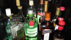 Alcohol liquor Tanqueray Cointreau Disaronno Amaretto