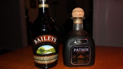 Alcohol liquor tequila Baileys Patron