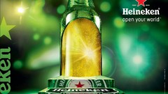 Alcohol posters heineken beers publicity beer cans