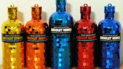 Alcohol vodka bottles absolut liquor limited edition