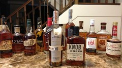 Alcohol whiskey liquor Maker's Mark Knob Creek Woodford Reserve